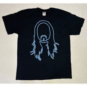 Steve Aoki Neon Future Graphic T-shirt Men Large Black Music